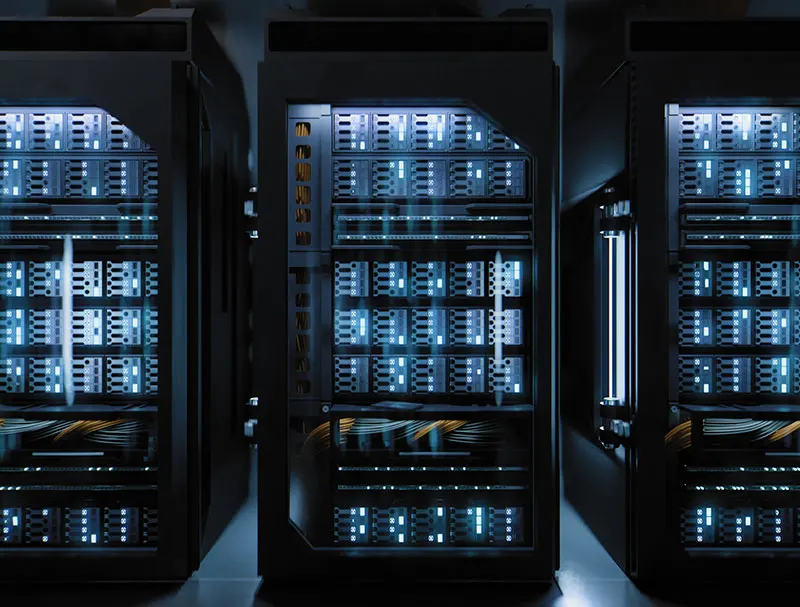 it-support-jacksonville Picture showing managed servers in Jacksonville FL.